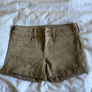 American Eagle Khaki Shorts